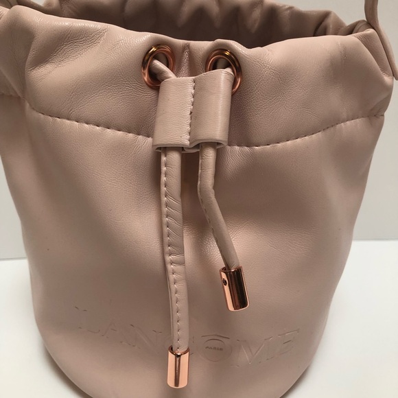 Lancôme Pink Bucket Makeup Cosmetic Bag NWOT - Picture 2 of 10